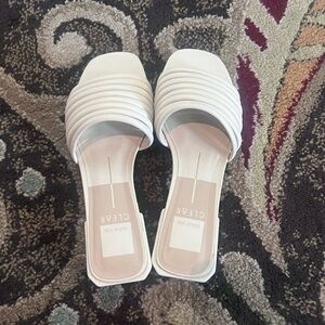 Dolce Vita clear shoes size 7
